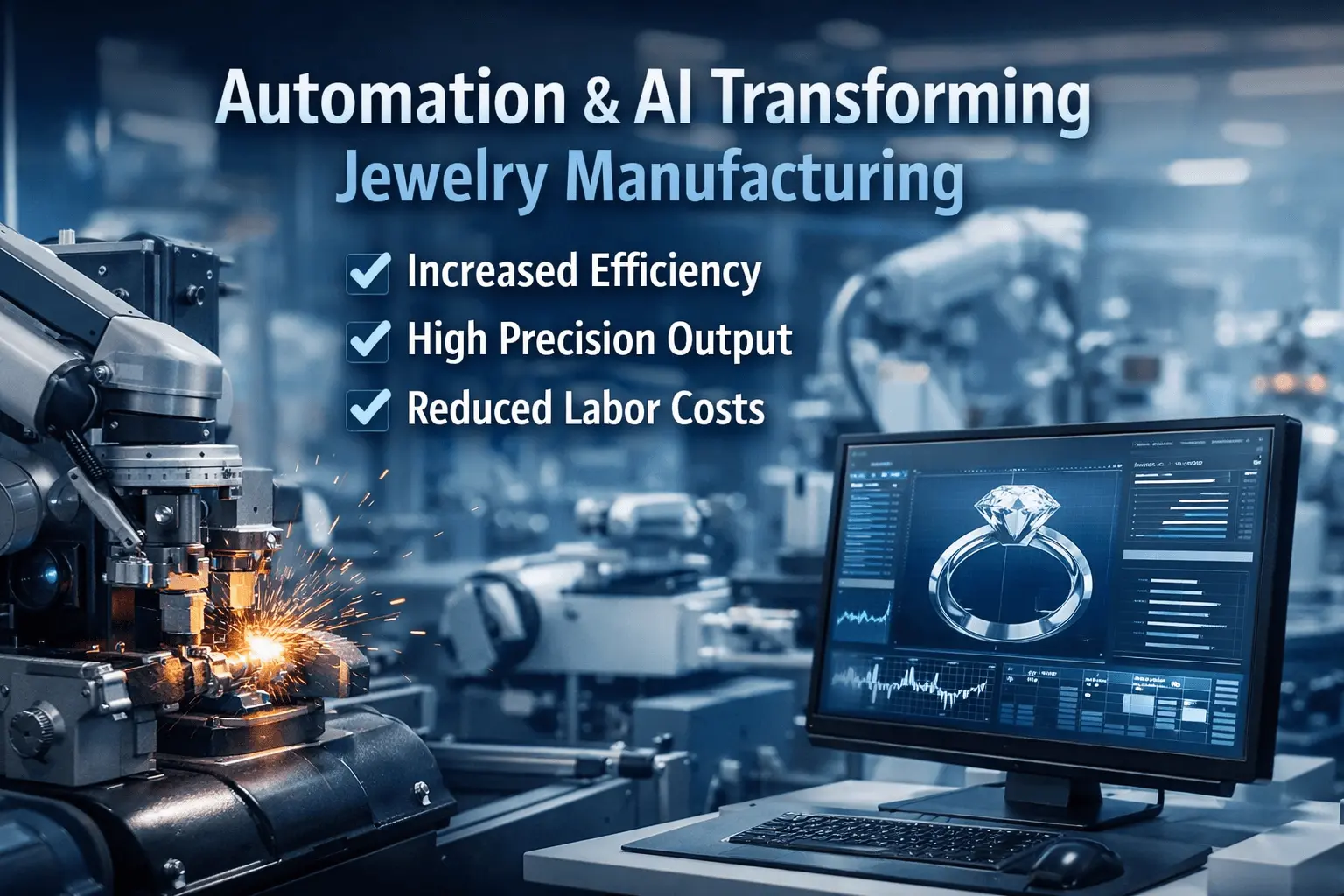 How Automation and AI Are Transforming Jewelry Manufacturing in 2025–2026