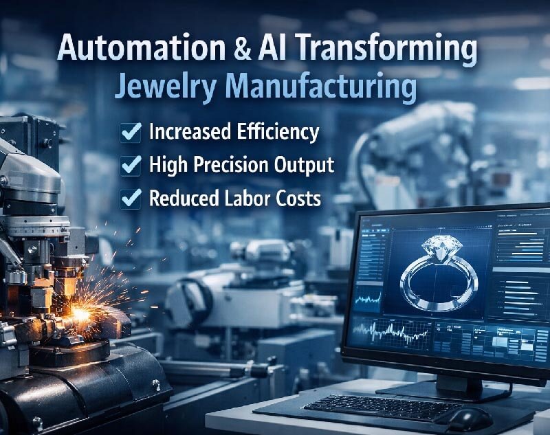 How Automation and AI Are Transforming Jewelry Manufacturing in 2025–2026