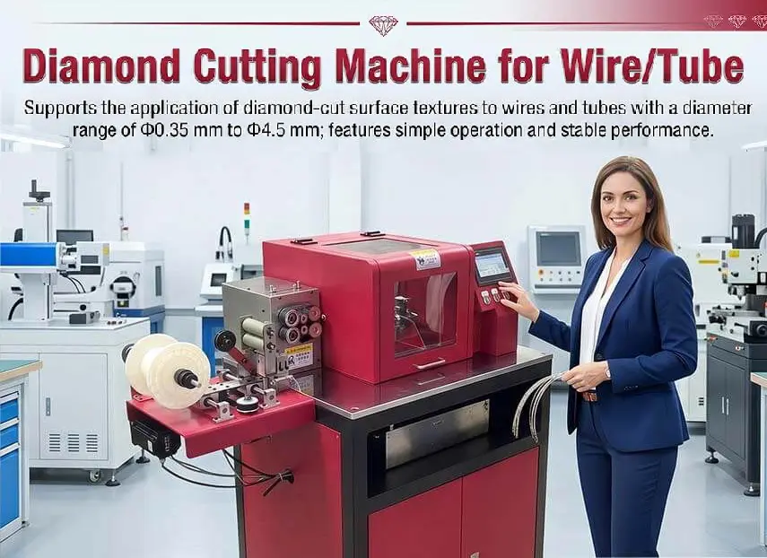 Diamond Cutting Machine for Wire and Tube Price: Complete Cost Guide for Jewelry Manufacturers