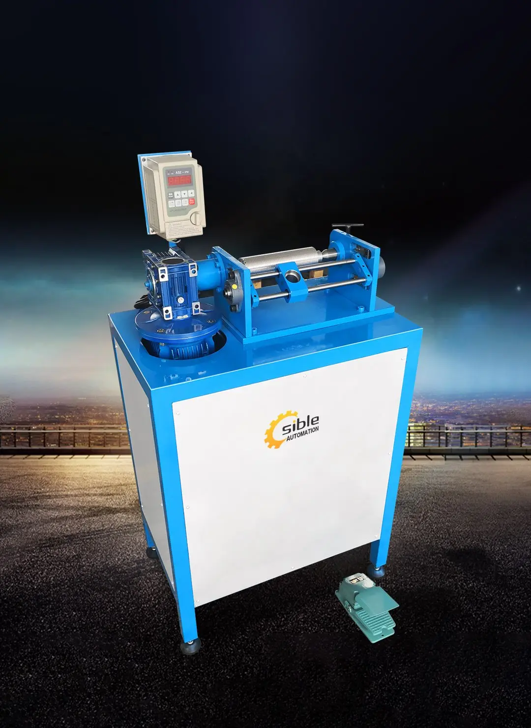 Gold & Silver Channel Coiling Machine(Image1) High-precision jewelry flatting machine with efficient rolling system for consistent sheet thickness and smooth surface finish
