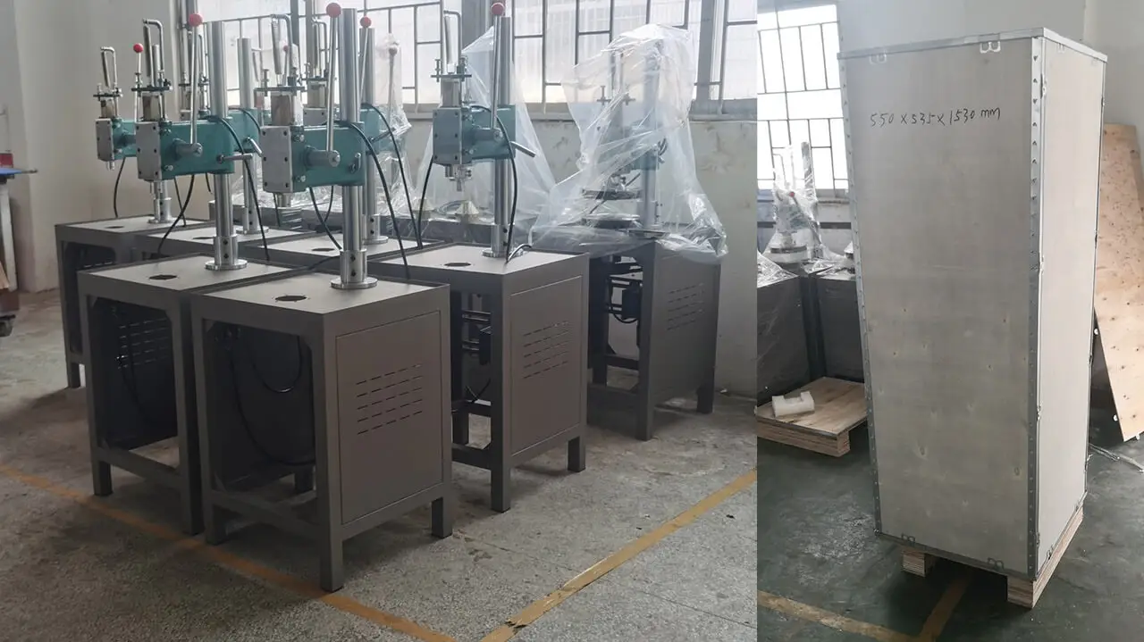 Ball bead rinding machine(Image4) Durable bead grinding machine with dual-disc design, eliminating the need for disc loading/unloading for efficient jewelry production
