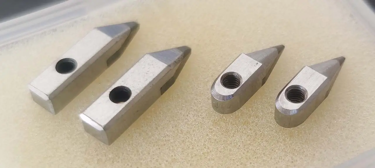 Chain making machine pliers available in sizes from 0.45mm to 0.65mm for different chain thicknesses and designs
