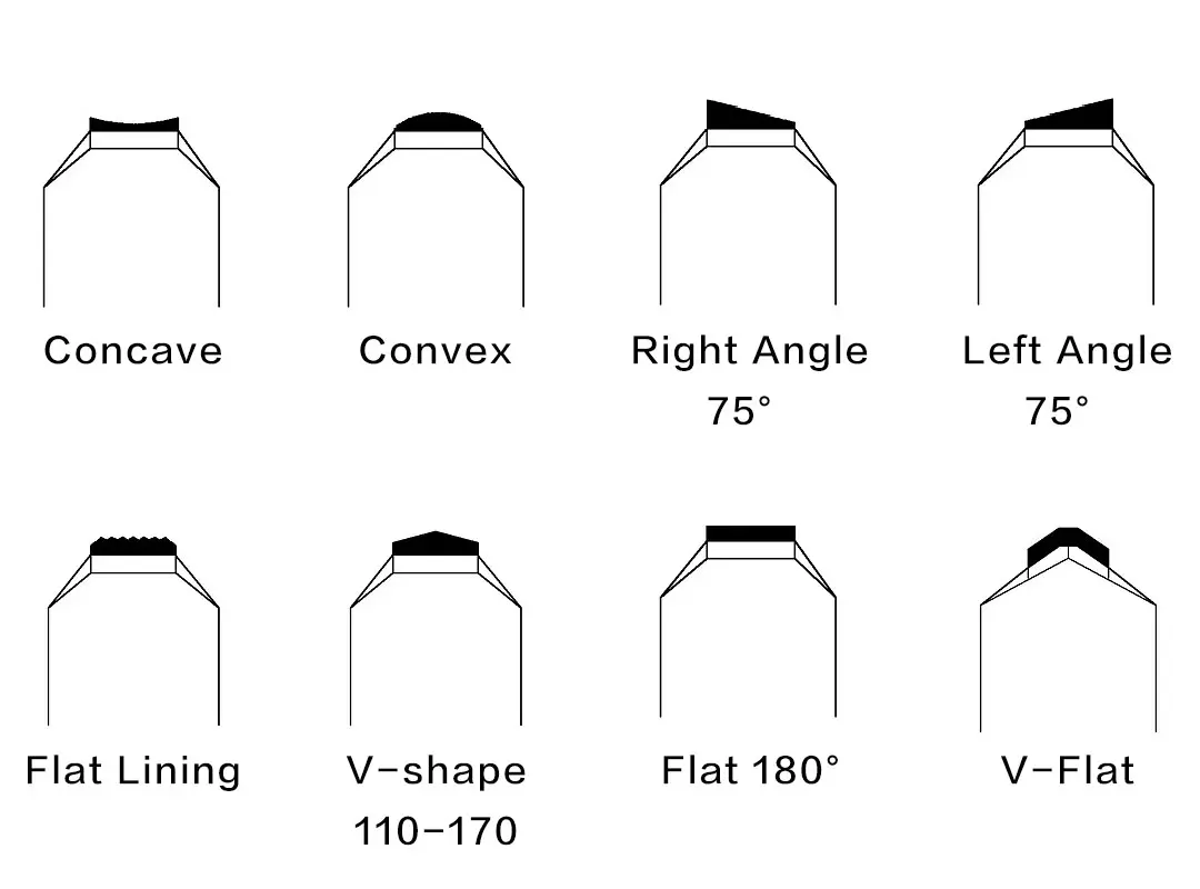 Diamond bright cut tool available in natural diamond, MCD, CVD, and PCD materials for different jewelry engraving applications